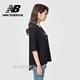 【New Balance】前短後長短袖T_女性_黑色_AWT11540BK product thumbnail 3