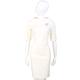 BLUGIRL 鑽飾造型設計五分袖洋裝(米白色) product thumbnail 2