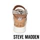 STEVE MADDEN-BRENDA 蛇皮金屬扣環跳色厚底涼鞋-金色 product thumbnail 5