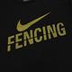 Nike T恤 Fencing Tee 棉質 女款 運動休閒 吸濕排汗 DRI-FIT 圓領 黑 黃 561423010FE70 product thumbnail 3
