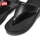 【FitFlop】LULU RUBBER-STUD LEATHER TOE-POST SANDALS縫線造型皮革夾脚涼鞋-女(黑色) product thumbnail 5