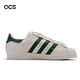 adidas 休閒鞋 Superstar 82 運動 男鞋 愛迪達 經典款 貝殼頭 皮革 穿搭 米白 綠 GW6011 product thumbnail 3