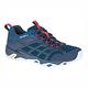 Merrell Moab FST 2 Gore-Tex [ML500117] 男 戶外鞋 登山 越野 防水 耐磨 深藍紅 product thumbnail 3