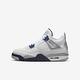 Nike 休閒鞋 Air Jordan 4 Retro GS Midnight Navy 白 藍 女鞋 大童鞋 408452-140 product thumbnail 2