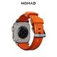 美國NOMAD Apple Watch專用高性能橡膠質感錶帶-45/44/42mm-橘 product thumbnail 6