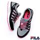 FILA 女輕量慢跑鞋-灰黑5-J201R-420 product thumbnail 3