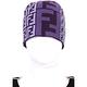 FENDI 經典雙F織紋針織帽(紫色/100%WOOL) product thumbnail 2