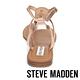 STEVE MADDEN UPON  經典真皮T字平底涼鞋-金色 product thumbnail 5