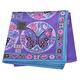 ANNA SUI 優雅花蝶燙金字母LOGO圖騰帕領巾(紫色系) product thumbnail 2