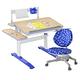 【SingBee 欣美】LeTaHo手拉雙板成長桌(含側板)+126椅-藍/粉(書桌椅 書桌 升降桌椅 成長桌椅 兒童桌椅) product thumbnail 4