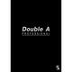 【10入組】Double A A5/25K膠裝筆記本-黑40頁 (橫線內頁) product thumbnail 2