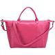 LONGCHAMP Le pliage Cuir 短把皮革摺疊兩用包(中/粉紅色) product thumbnail 3