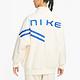 Nike 長袖外套 NSW Sherpa Jacket 男款 奶油白 藍 立領 寬鬆 休閒 風衣 FB1821-118 product thumbnail 5