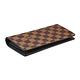 LV N60017 BRAZZA棋盤格DAMIER EBENE直立對折長夾(咖啡x深咖啡) product thumbnail 6