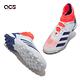 adidas 足球鞋 Predator 20 3 TF 白 藍 橘紅 襪套式 男鞋 人造草場 運動鞋 EH2911 product thumbnail 7