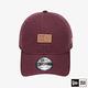 NEW ERA 9FORTY 940UNST 亞麻耐磨布料 NEW ERA 褐紅色 棒球帽 product thumbnail 5