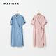 【MASTINA】不對稱設計款-洋裝 (二色) product thumbnail 5