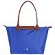 LONGCHAMP Le pliage 長提把摺疊水餃包(小/寶藍色) product thumbnail 4