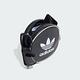 ADIDAS AC ROUND BAG 三葉草 側背包-黑-IT7592 product thumbnail 4