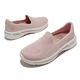 Skechers 健走鞋 Go Walk Arch Fit 女鞋 粉 休閒鞋 懶人鞋 鬆緊帶 套入式 124483MVE product thumbnail 8