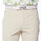 【Lynx Golf】男款日本進口布料拉鍊口袋設計後袋配布剪接平口休閒長褲-卡其色 product thumbnail 4