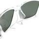 Nike 太陽眼鏡 Flame LB Sunglasses 白 黑 透明框 男女款 半透明 墨鏡 FD1885-901 product thumbnail 5