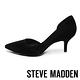 STEVE MADDEN-CAMELOT 絨面尖頭側空跟鞋-絨黑 product thumbnail 5