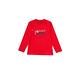 FILA KIDS 童長袖圓領上衣-紅色 1TEX-8900-RD product thumbnail 2