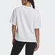 Adidas W Fi Bos Tee [HC6358] 女 短袖 上衣 T恤 運動 休閒 簡約 寬鬆 愛迪達 白 product thumbnail 3