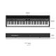 『Roland 樂蘭』極具現代時尚外觀數位鋼琴 FP-60X 單琴款黑色 / 公司貨保固 product thumbnail 5