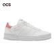 adidas 休閒鞋 Court Tourino J 大童 女鞋 白 粉紅 皮革 小白鞋 三葉草 愛迪達 H00765 product thumbnail 6