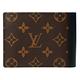 LV M60411 經典Monogram Macassar帆布Mindoro折疊短夾(黑) product thumbnail 3