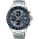 SEIKO 精工 CS系列 條紋面錶盤賽車計時腕錶-41mm (8T67-00Y0B/SBTR041J) product thumbnail 2