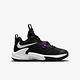 Nike Freak 3 Gs [DB4158-001] 大童鞋 籃球鞋 運動 靈活 透氣 抓地力 穩定 魔鬼氈 黑紫白 product thumbnail 2