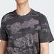 adidas 愛迪達 上衣 男款 短袖上衣 運動 三葉草 亞規 CAMO AOP TEE 灰 II8178(S2107) product thumbnail 5