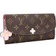 LV M64202 EMILIE Monogram 經典圖騰花朵釦式長夾 product thumbnail 2