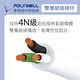 POLYWELL 一體式電源插座延長線 /6切6座 /9尺 product thumbnail 9