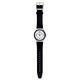 Swatch 金屬系列 NOIR DU SOIR 悠閒黑白手錶-41mm product thumbnail 2