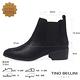 Tino Bellini 英式經典時髦切爾西靴_黑 product thumbnail 2