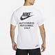 NIKE 上衣  短袖上衣 運動 男款 白 DM6428100 AS M NSW AUTHRZD  PERSONNEL TE product thumbnail 2