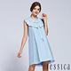 JESSICA - 輕甜綁帶流蘇設計洋裝（淺藍） product thumbnail 2