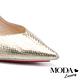 高跟鞋 MODA Luxury 典雅自信羊皮尖頭高跟鞋－金 product thumbnail 6