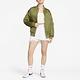 Nike 外套 NSW Reversible Varsity 女款 綠 白 雙面穿 飛行夾克 保暖 寬鬆 風衣 DV7877-307 product thumbnail 6