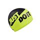 NIKE SWIM JUST DO IT 成人矽膠泳帽-游泳 戲水 海邊 沙灘 NESS9164-737 黑螢光黃 product thumbnail 2