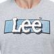 Lee 男款 印花牛仔長框Logo短袖圓領T恤 灰 product thumbnail 8