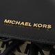 MICHAEL KORS ABBEY織布翻蓋多口袋後背包(黑灰) product thumbnail 5