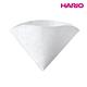 【HARIO】日本製V60錐形白色漂白01咖啡濾紙100張(適用V形濾杯) 5包入 product thumbnail 2