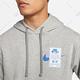 NIKE 耐吉 上衣 帽T 長袖上衣 運動 男款 灰 DX1084-063 AS M NSW HOODIE AF1 OPEN (3S2817) product thumbnail 3