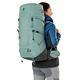 【deuter 德國】AIRCONTACT CORE 45+10SL拔熱式透氣背包3350222翡翠綠/長途登山包/自助背包客/休閒旅遊包 product thumbnail 2