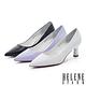 高跟鞋 HELENE SPARK 法式極簡雅緻純色羊皮尖頭高跟鞋－紫 product thumbnail 7